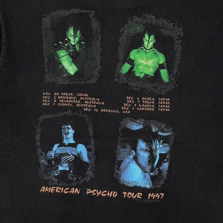 MISFITS PUSHEAD 1997 AMERICAN PSYCHO TOUR WILD OATS LARGE 1909