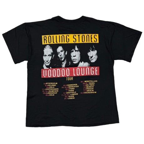 THE ROLLING STONES PURPLE SPIKE TONGUE VOODOO LOUNGE BOOTLEG FITS XL 8123