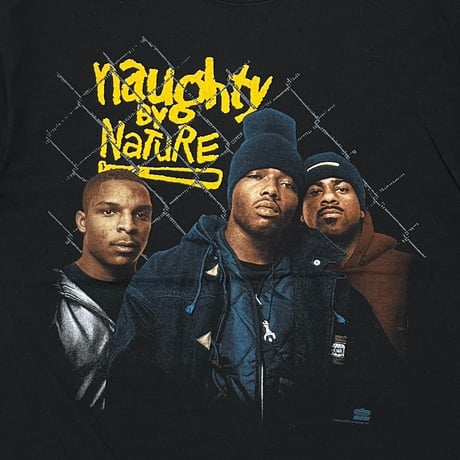 NAUGHTY BY NATURE 1993 MEMBER DOUBLE SIDE HANES XL 7783