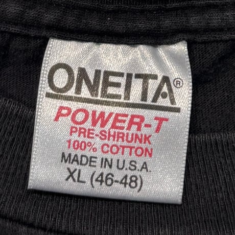 OLD&VINTAGE RIDE THE GOLD BLACK ONEITA XL 0951