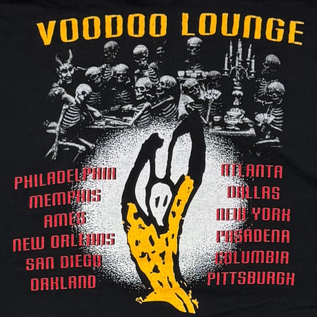 THE ROLLING STONES VOODOO LOUNGE TOUR 1994 SPIKE TONGUE BOOTLEG FITS XL 7659