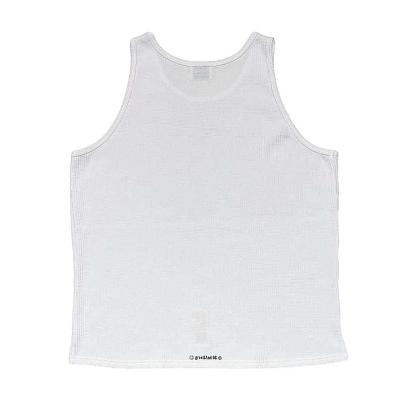 トップス greatLAnd ORIGINAL NOMAN TANK TOP CREAM greatLAnd ORIGINAL GL THERMAL TANKTOP SOFT WASH