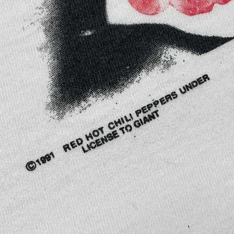 RED HOT CHILI PEPPERS BLOOD SUGER SEX MAGIK WHITE STEDMAN XL 0681