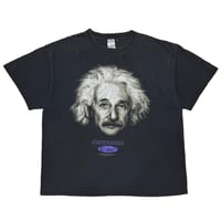 ALBERT EINSTEIN BIG FACE PURPLE TEXT BLACK DELTA XL 2005