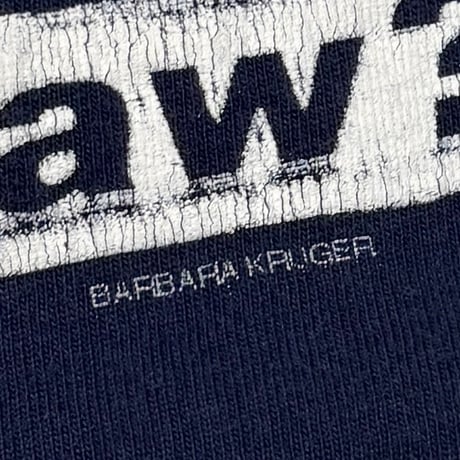RAGE AGAINST THE MACHINE BARBARA KRUGER MONEY NAVY CHAMP LARGE 1723