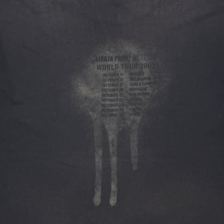 LINKIN PARK METEORA WORLD TOUR 2003 LP LOGO FITS XL 0009