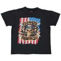 GUNS N' ROSES AMERICAN FLAG SKULL USE YOUR ILLUSION TOUR BROCKUM LARGE 2395