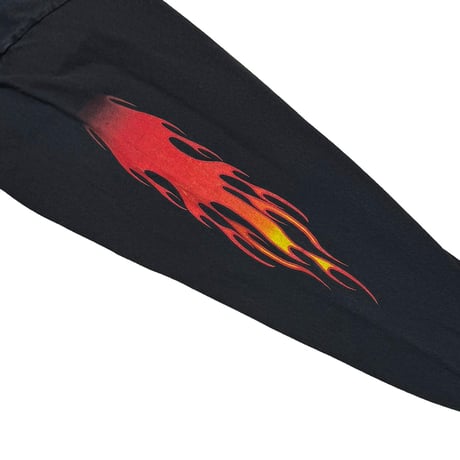 HARLEY DAVIDSON EMBLEM ON FIRE SLEEVE FLAME ALABAMA LS XL 0788