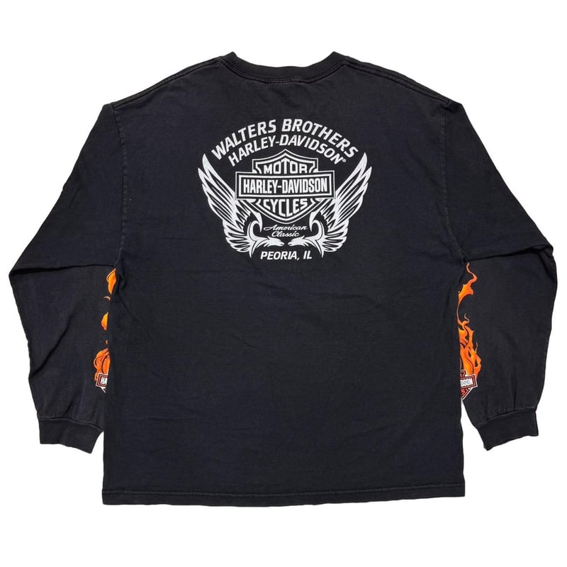 HARLEY DAVIDSON Y2K SIDE FLAME WHEEL LS BACK WE