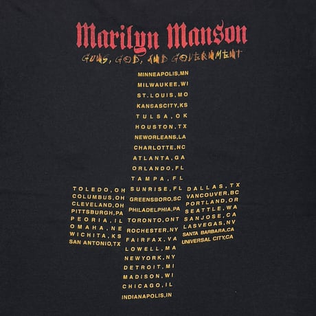 MARILYN MANSON HOLY WOOD JACKET DESIGN GIANT XL 2623