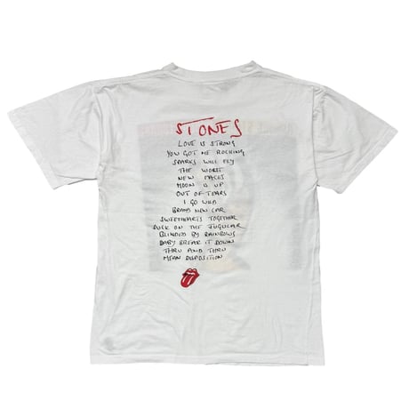 THE ROLLING STONES VOODOO LOUNGE WHITE BROCKUM LARGE 9190