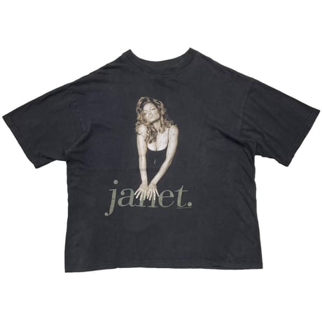 JANET JACKSON KISSING MONOCHROME PORTRAIT 93-94 TOUR XL 9501