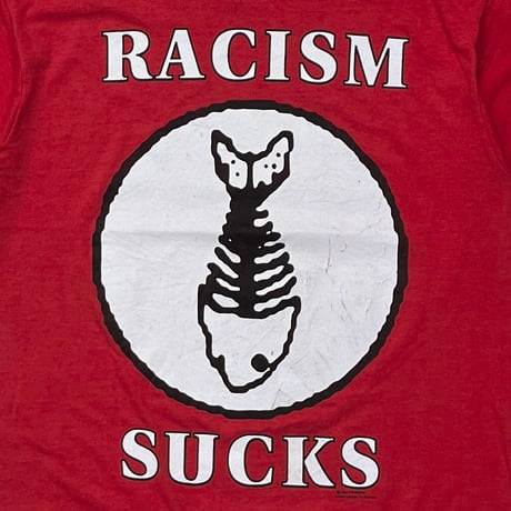 FISHBONE RACISM SUCKS RED SCREENSTARS XL 1829