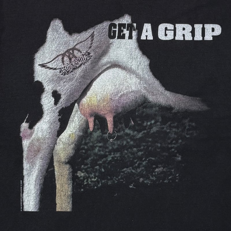 AEROSMITH GET A GRIP BLACK FITS XL 4174 | greatLAnd OSAKA