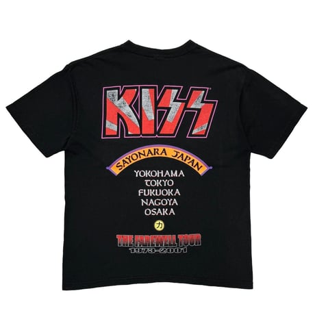 KISS SAYONARA JAPAN 2001 ANVIL MEDIUM 1073