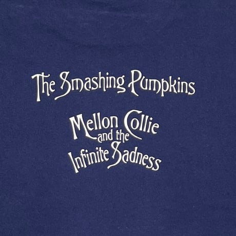 THE SMASHING PUMPKINS MELLON COLLIE AND THE INFINITE SADNESS NAVY FRUIT OF THEE LOOM XL 1533