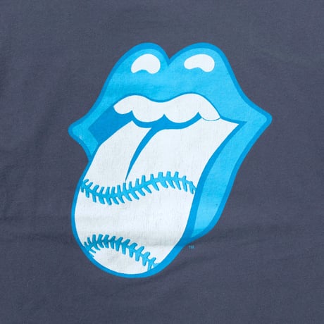 THE ROLLING STONES BASEBALL TONGUE 2005 TORONTO NAVY ANVIL LARGE 3634