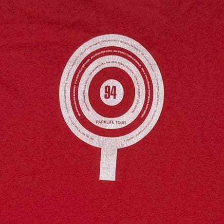 BLUR PARK LIFE SCREEN STARS RED L-XL 9308