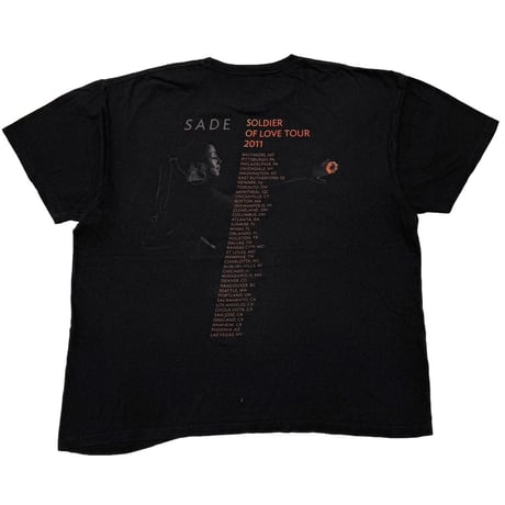 SADE SOLDIER OF LOVE TOUR 2011 TULTEX XL 2559
