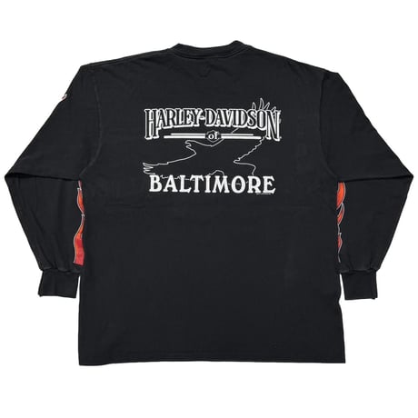 HARLEY DAVIDSON UNTAMED TIGER ORANGE FLAME LS XL 2506