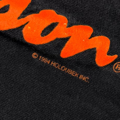 HARLEY DAVIDSON	FLAMING LOGO ARM TEXT LS 1994 LARGE 1172