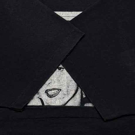 MARILYN MONROE LINGERIE PORTRAIT BLACK FITS LARGE 8426