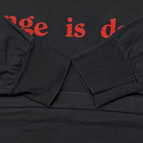 OLD&VINTAGE GRUNGE IS DEAD BOOTLEG LS FITS XL 1492