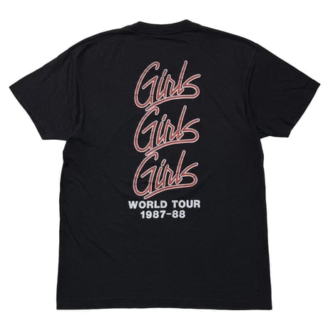 MOTLEY CRUE BAD BOYS WORLD TOUR 1987-88 SCREENSTARS XL 1353