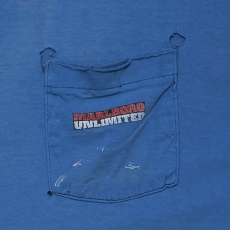 Marlboro COYOTE POCKET SLEEVELESS BLUE OSFA FITS XL 1991