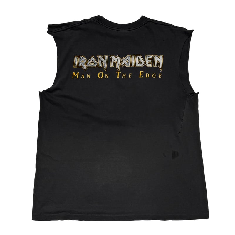IRON MAIDEN MAN OF THE EDGE SLEEVELESS WINTERLA