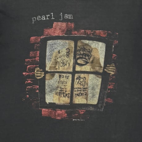 PEARL JAM WINDOW PAIN FITS LARGE 0574