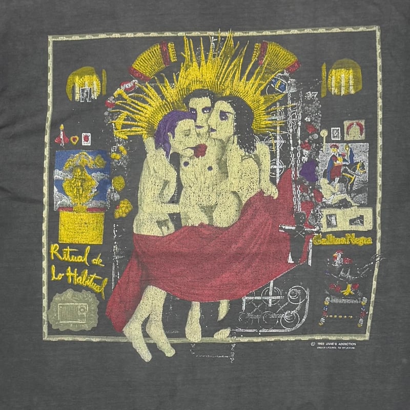 【未使用】Jane's addiction HABITUAL TOUR 1991 JANE'S ADDICTION RITUAL DE LO HABITUAL TOUR 199