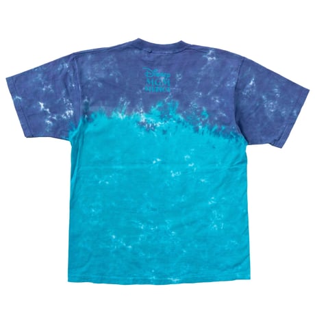 DISNEY VINTAGE FANTASMIC VILLAINS LIQUID BLUE LARGE TIE DYE 2770