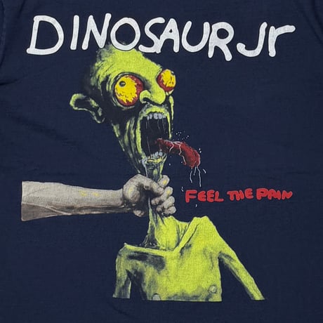DINOSAUR Jr FEEL THE PAIN NAVY FRUIT OF THE LOOM LARGE 1534