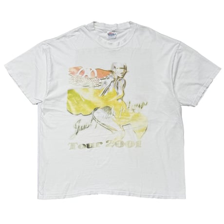 AEROSMITH SORAYAMA JUST PUSH PLAY TOUR 2001 BOOTLEG WHITE HANES XL 4128