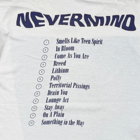 NIRVANA NEVERMIND EURO FITS LARGE 3728