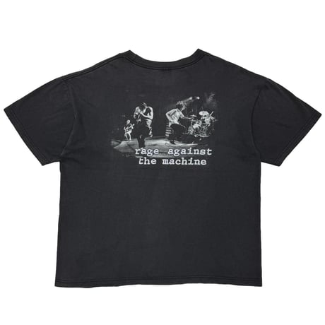 RAGE AGAINST THE MACHINE FRONT R LOGO BACK STAGE PERFORMANCE GIANT XL 1622