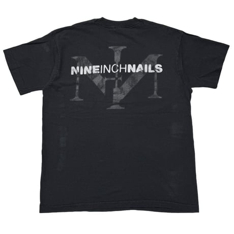 NINE INCH NAILS BOX LOGO FRUIT OF THE LOOM XL 4501