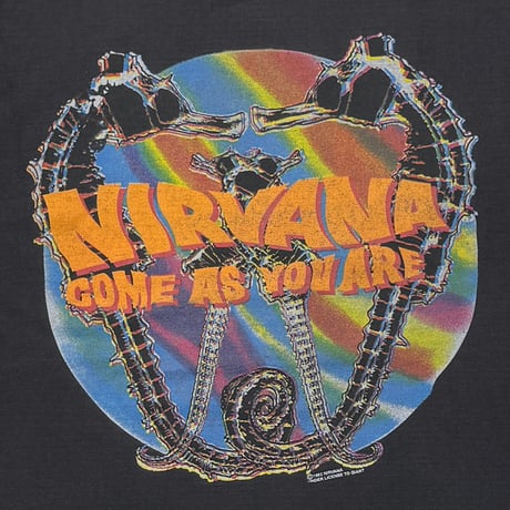 NIRVANA COME AS YOU ARE FITS XL 3489