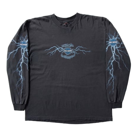 HARLEY DAVIDSON	2001 BLUE THUNDER ARM PRINT LS FITS XL 1866