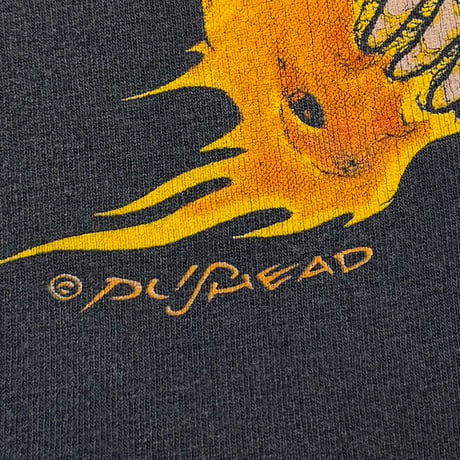 METALLICA PUSHEAD SIDE FLAMING VAMPIRE SKULL SUMMER SHIT SOFTEE XL 1856