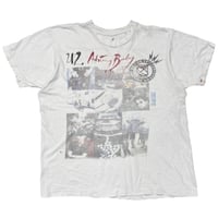 U2 ZOO TV TOUR FITS XL WHITE 0622