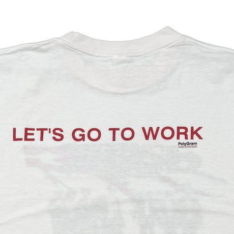 RESERVOIR DOGS LET'S GO TO WORK MOVIE PROMO WHITE POLYGRAM LARGE 1211