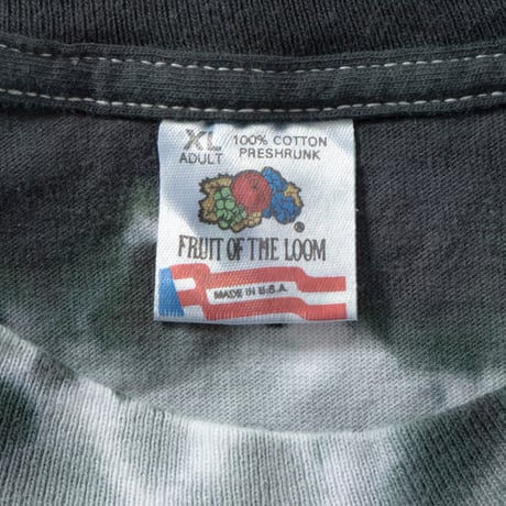 THE ROLLING STONES 1994 RIP &TONGUE TIEDYE FRUIT OF THE LOOM XL 9976