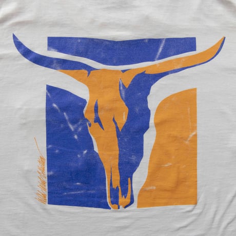 Marlboro COW GRAPHIC POCKET TEE WHITE ANVIL XL 0412