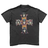 GUNS N' ROSES  1987 APPETITE FOR DESTRUCTION CROSS SKULL FITS LARGE 1557