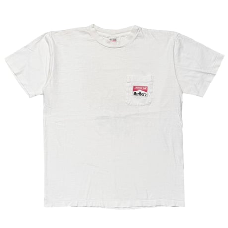 Marlboro LIZARD MAP POCKET TEE WHITE OSFA FITS XL 1592