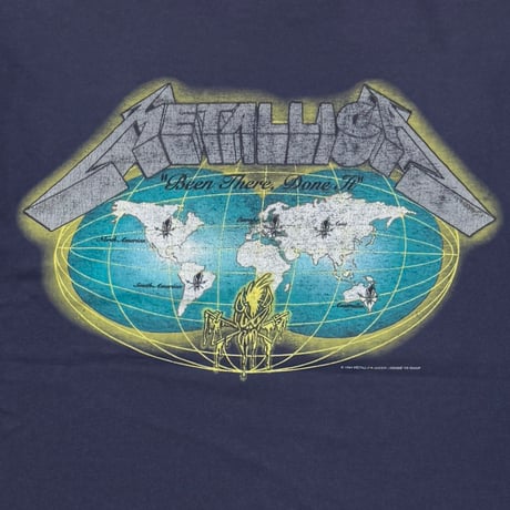 METALLICA 1993 METALLIFUKINCA NAVY FITS XL 5123