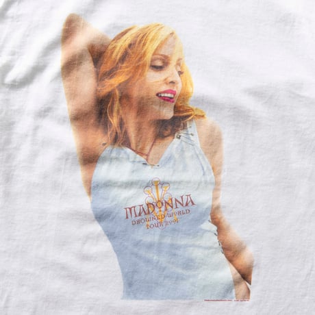 MADONNA DROWNED WORLD TOUR 2001 WHITE ALL SPORT LARGE 8076