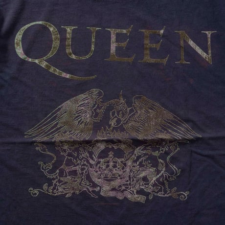 QUEEN 1991 EMBLEM LOGO NAVY FOTL XL 0497